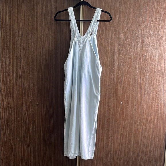 Zara TRF lightwash denim Dress - Picture 5 of 6